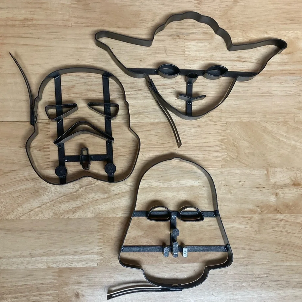 Williams Sonoma Star Wars Pancake Molds Cookie Cutters Set of 3